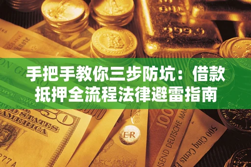 武汉手把手教你三步防坑：借款抵押全流程法律避雷指南