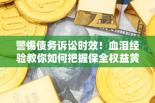 武汉警惕债务诉讼时效！血泪经验教你如何把握保全权益黄金期