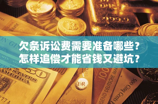 武汉欠条诉讼费需要准备哪些？怎样追偿才能省钱又避坑？