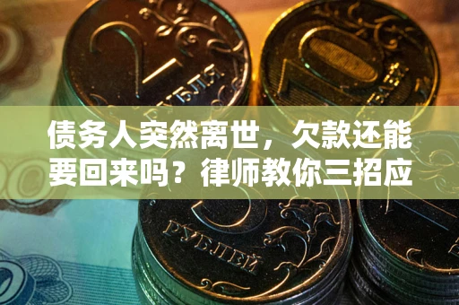 武汉债务人突然离世，欠款还能要回来吗？律师教你三招应对