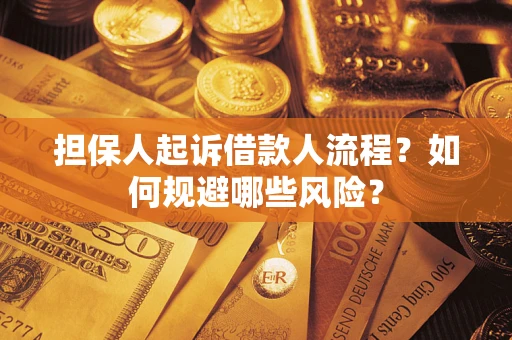 武汉担保人起诉借款人流程？如何规避哪些风险？