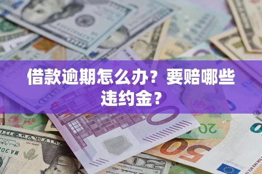 武汉借款逾期怎么办？要赔哪些违约金？